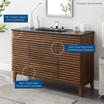 Modway, Render 48" Single Sink Bathroom Vanity