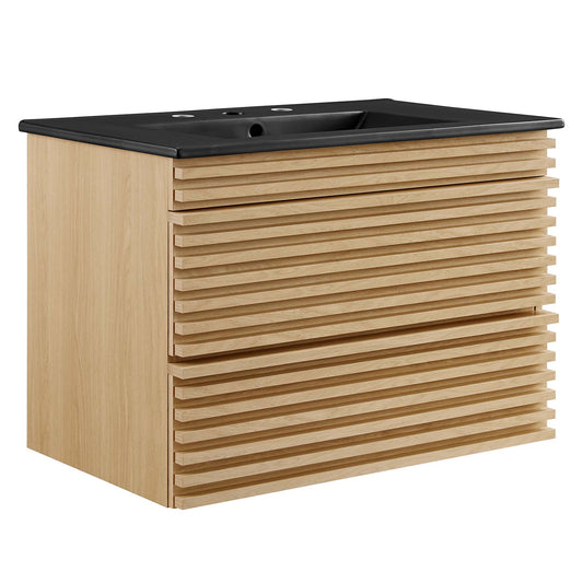 Modway, Render 30" Wall-Mount Bathroom Vanity