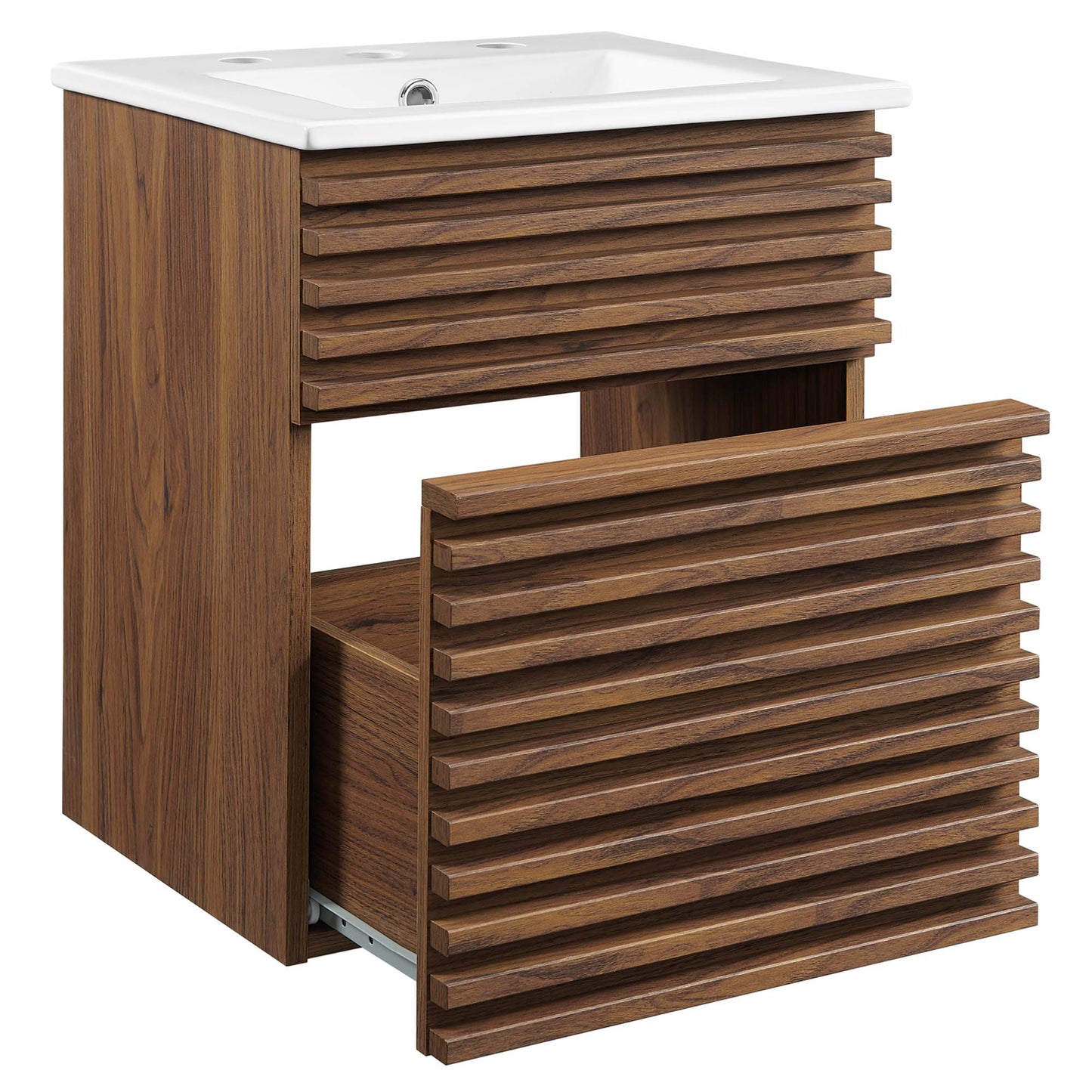 Modway, Render 18" Wall-Mount Bathroom Vanity