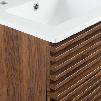 Modway, Render 18" Wall-Mount Bathroom Vanity