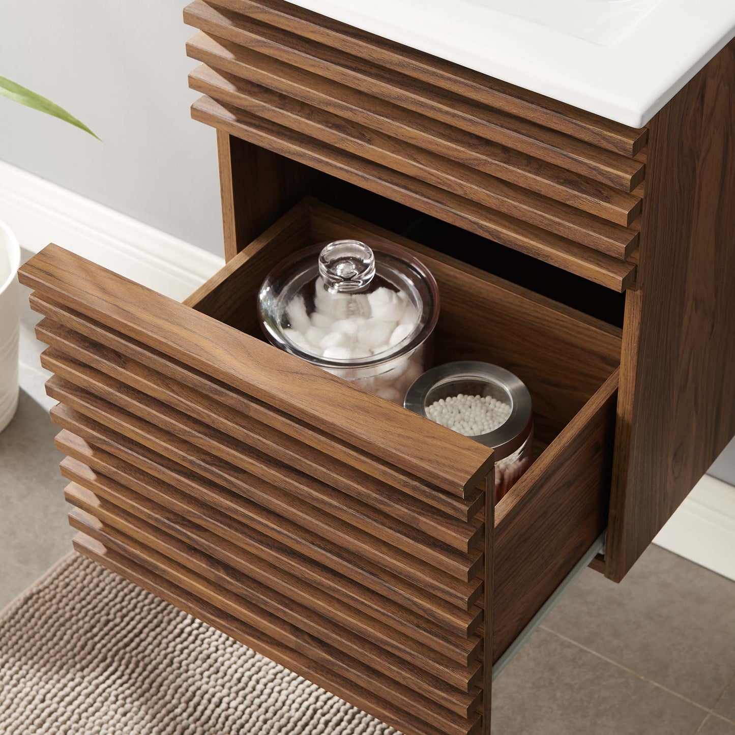 Modway, Render 18" Wall-Mount Bathroom Vanity