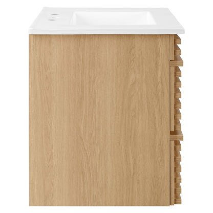 Modway, Render 30" Wall-Mount Bathroom Vanity