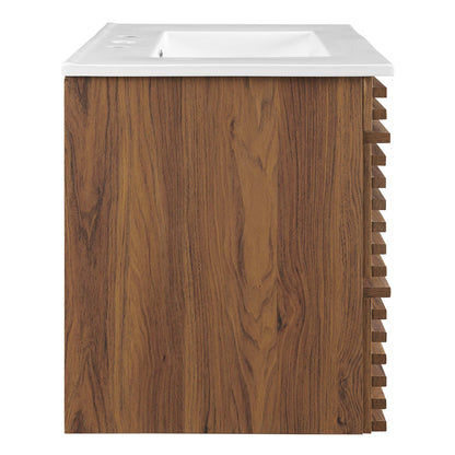 Modway, Render 30" Wall-Mount Bathroom Vanity