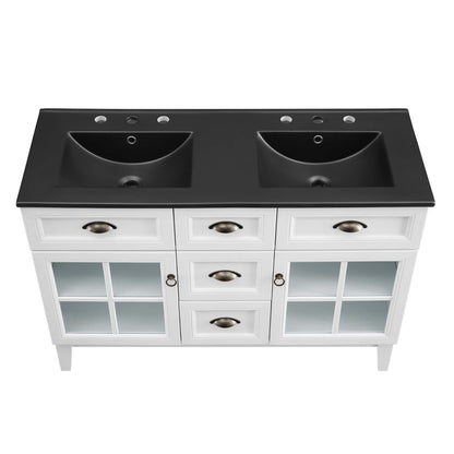 Modway, Isle 48" Double Bathroom Vanity Cabinet