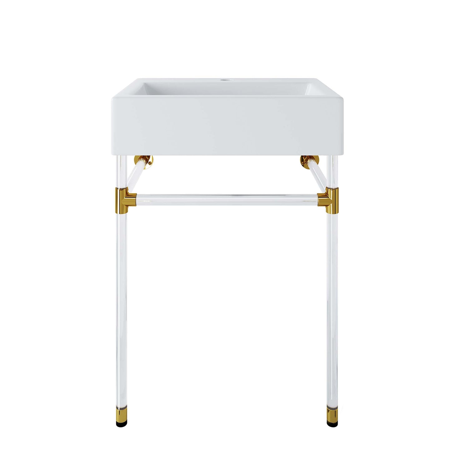 Modway, Redeem 24" Acrylic Wall-Mount Bathroom Vanity