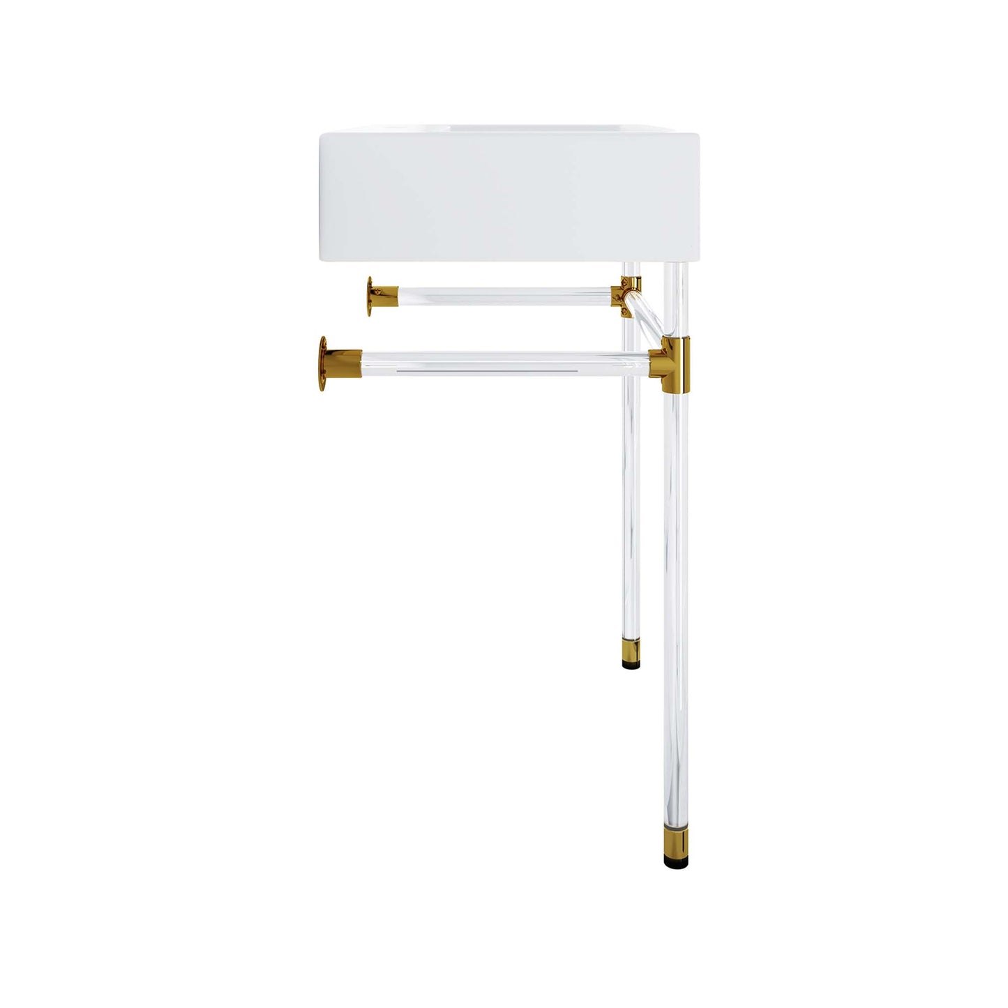 Modway, Redeem 24" Acrylic Wall-Mount Bathroom Vanity