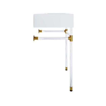 Modway, Redeem 24" Acrylic Wall-Mount Bathroom Vanity