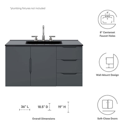 Modway, Vitality 36" Bathroom Vanity