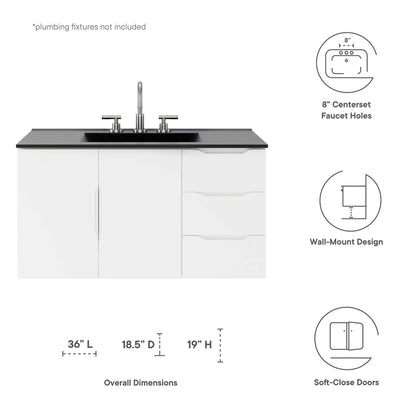 Modway, Vitality 36" Bathroom Vanity