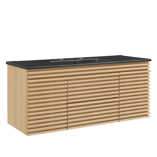 Modway, Render 48" Wall-Mount Bathroom Vanity