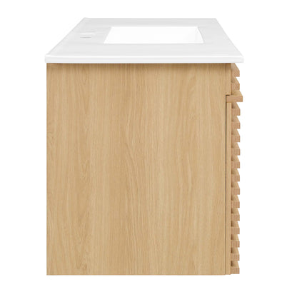 Modway, Render 48" Wall-Mount Bathroom Vanity