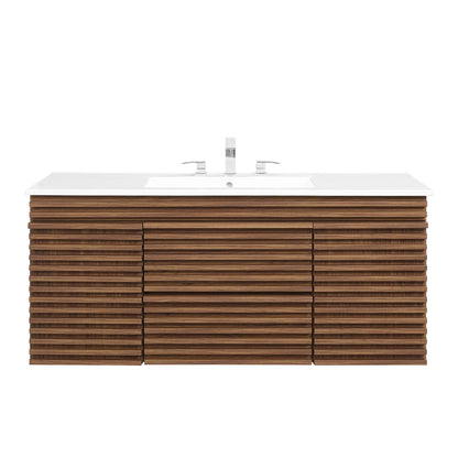 Modway, Render 48" Wall-Mount Bathroom Vanity
