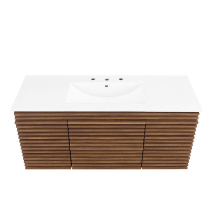 Modway, Render 48" Wall-Mount Bathroom Vanity
