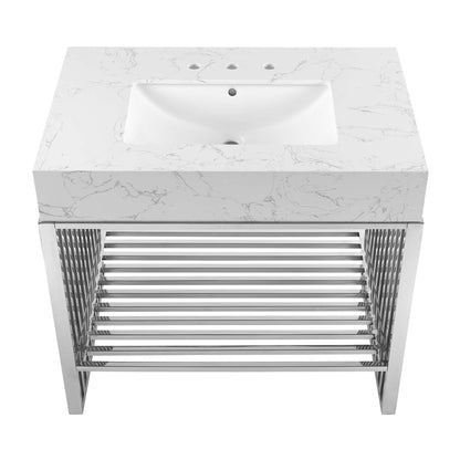 Modway, Gridiron 36" Bathroom Vanity
