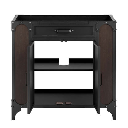 Modway, Steamforge 36" Bathroom Vanity Cabinet (Sink Basin Not Included)