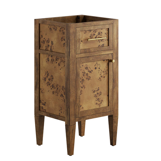 Modway, Elysian 18" Wood Bathroom Vanity Cabinet (Sink Basin Not Included)