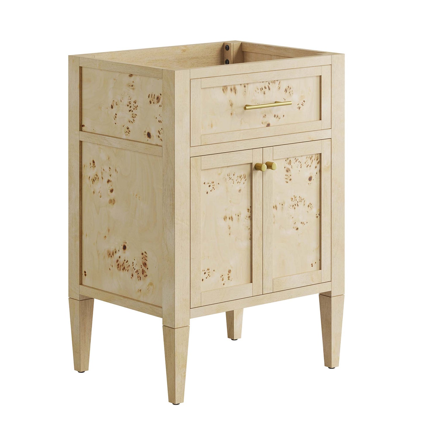 Modway, Elysian 24" Wood Bathroom Vanity Cabinet (Sink Basin Not Included)