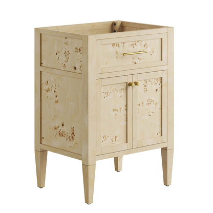 Modway, Elysian 24" Wood Bathroom Vanity Cabinet (Sink Basin Not Included)