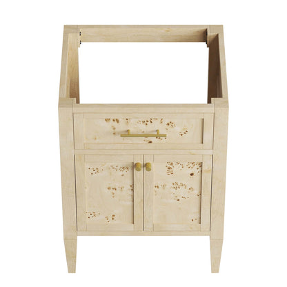 Modway, Elysian 24" Wood Bathroom Vanity Cabinet (Sink Basin Not Included)