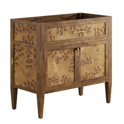 Modway, Elysian 36" Wood Bathroom Vanity Cabinet (Sink Basin Not Included)