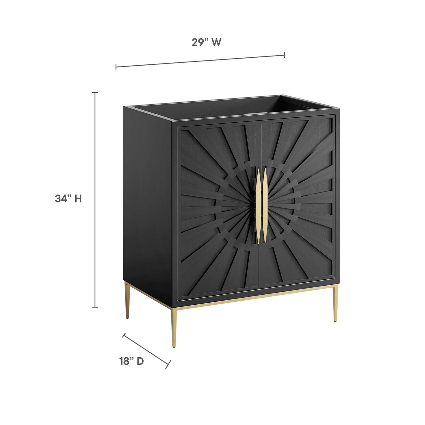 Modway, Awaken 30" Bathroom Vanity Cabinet