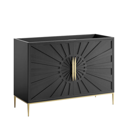 Modway, Awaken 48" Double or Single Sink Compatible (Not Included) Bathroom Vanity Cabinet