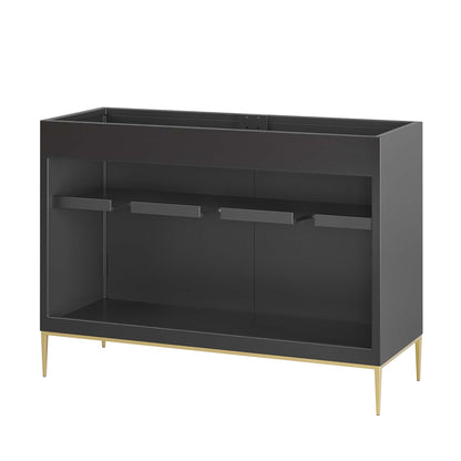 Modway, Awaken 48" Double or Single Sink Compatible (Not Included) Bathroom Vanity Cabinet