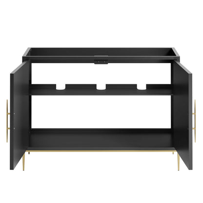 Modway, Awaken 48" Double or Single Sink Compatible (Not Included) Bathroom Vanity Cabinet