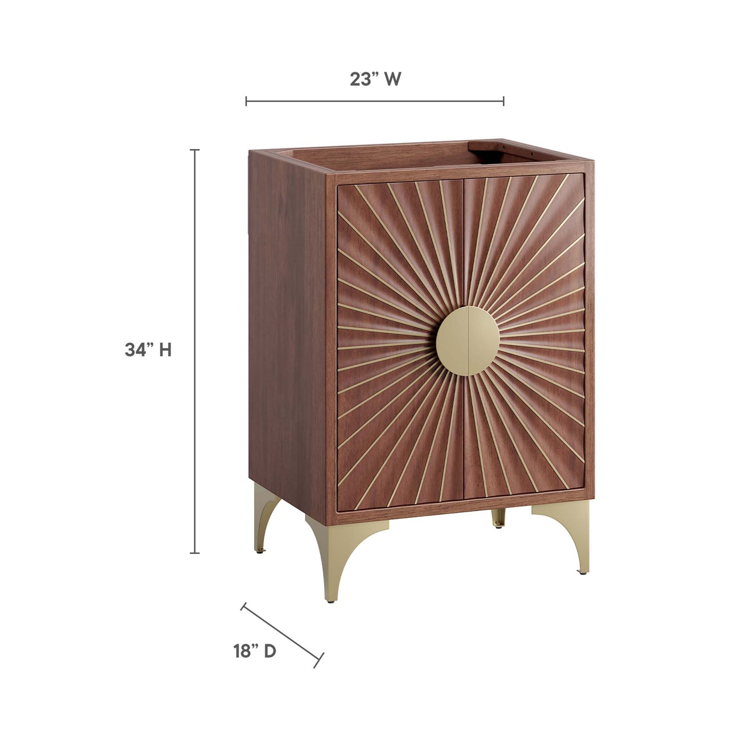 Modway, Daylight 24" Bathroom Vanity Cabinet