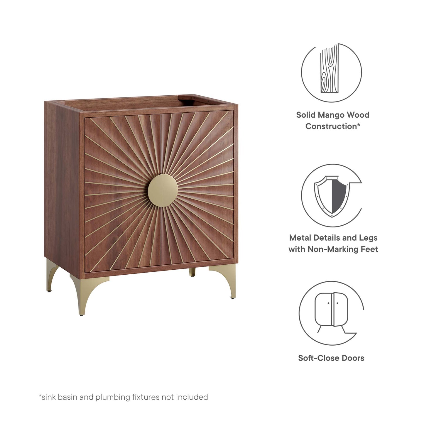Modway, Daylight 30" Bathroom Vanity Cabinet