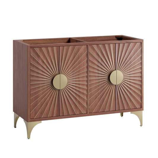 Modway, Daylight 48" Double Sink Compatible (Not Included) Bathroom Vanity Cabinet