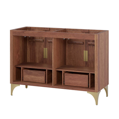 Modway, Daylight 48" Double Sink Compatible (Not Included) Bathroom Vanity Cabinet