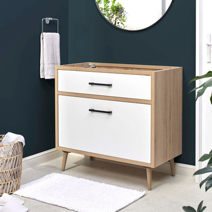 Modway, Maverick 36" Bathroom Vanity Cabinet Sink Basin Not Included