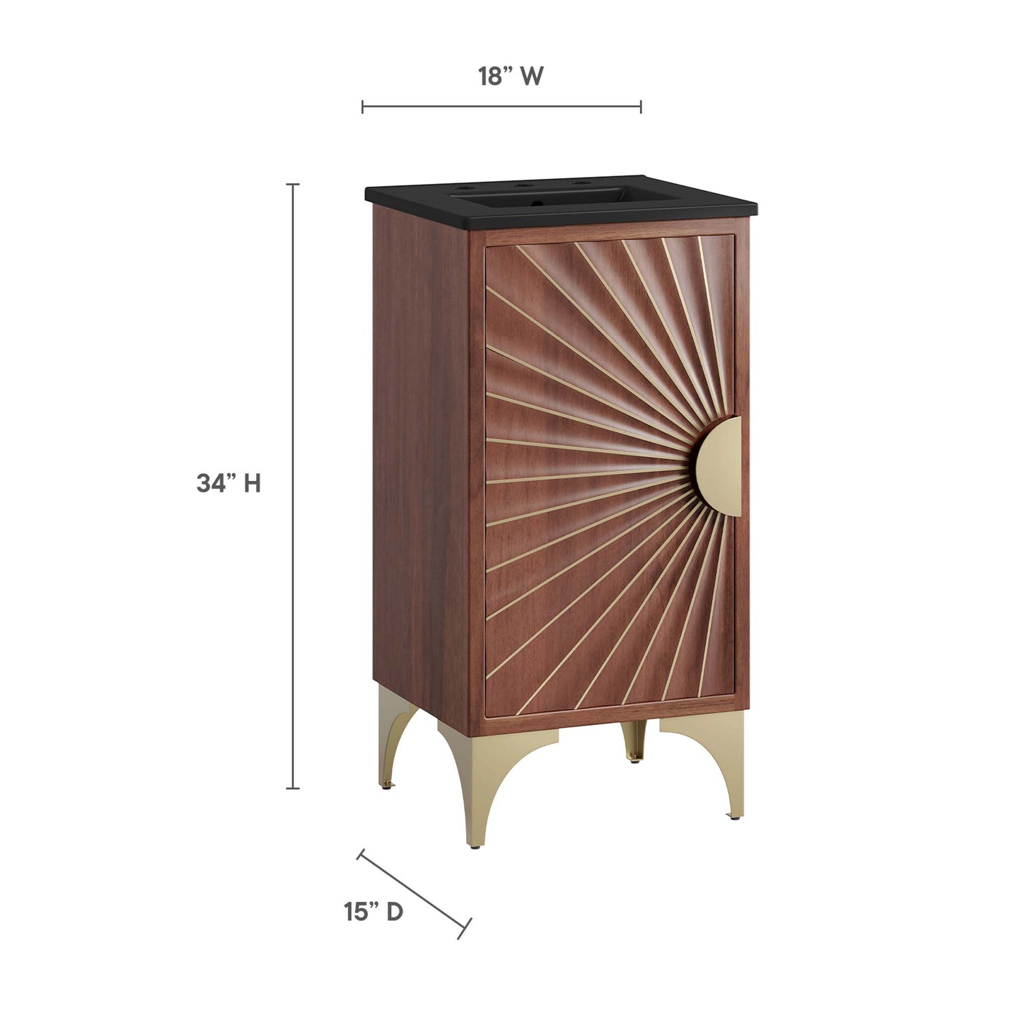 Modway, Daylight 18" Bathroom Vanity