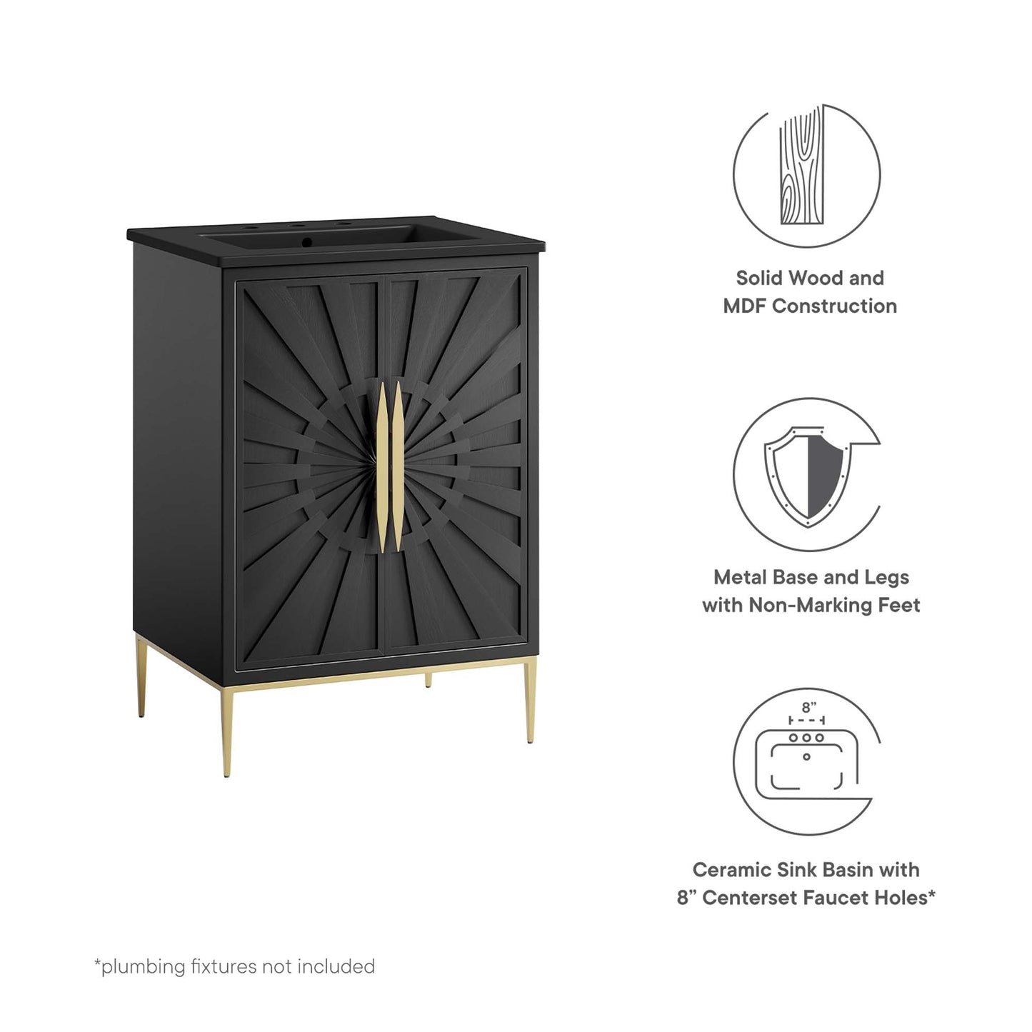 Modway, Awaken 24" Bathroom Vanity
