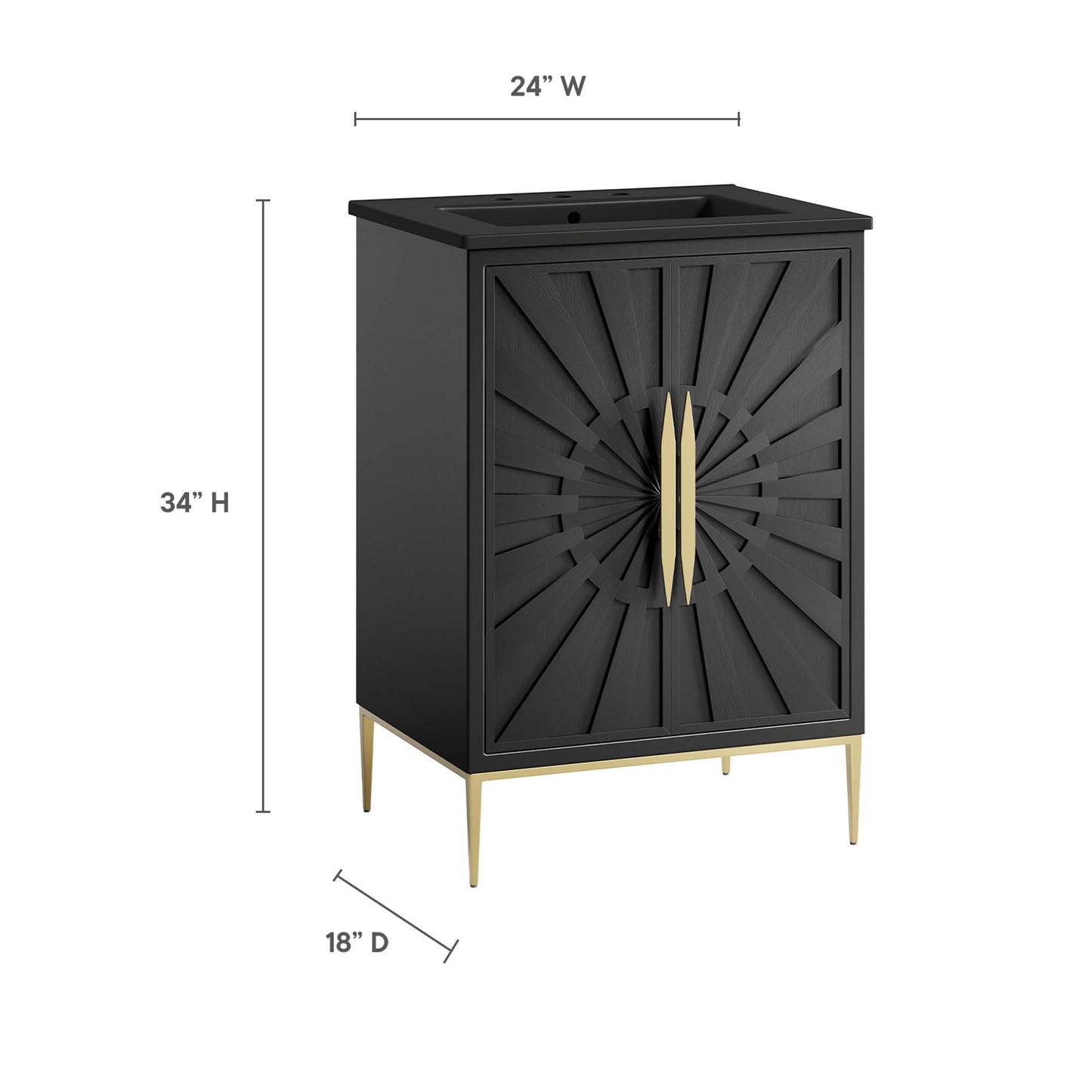 Modway, Awaken 24" Bathroom Vanity