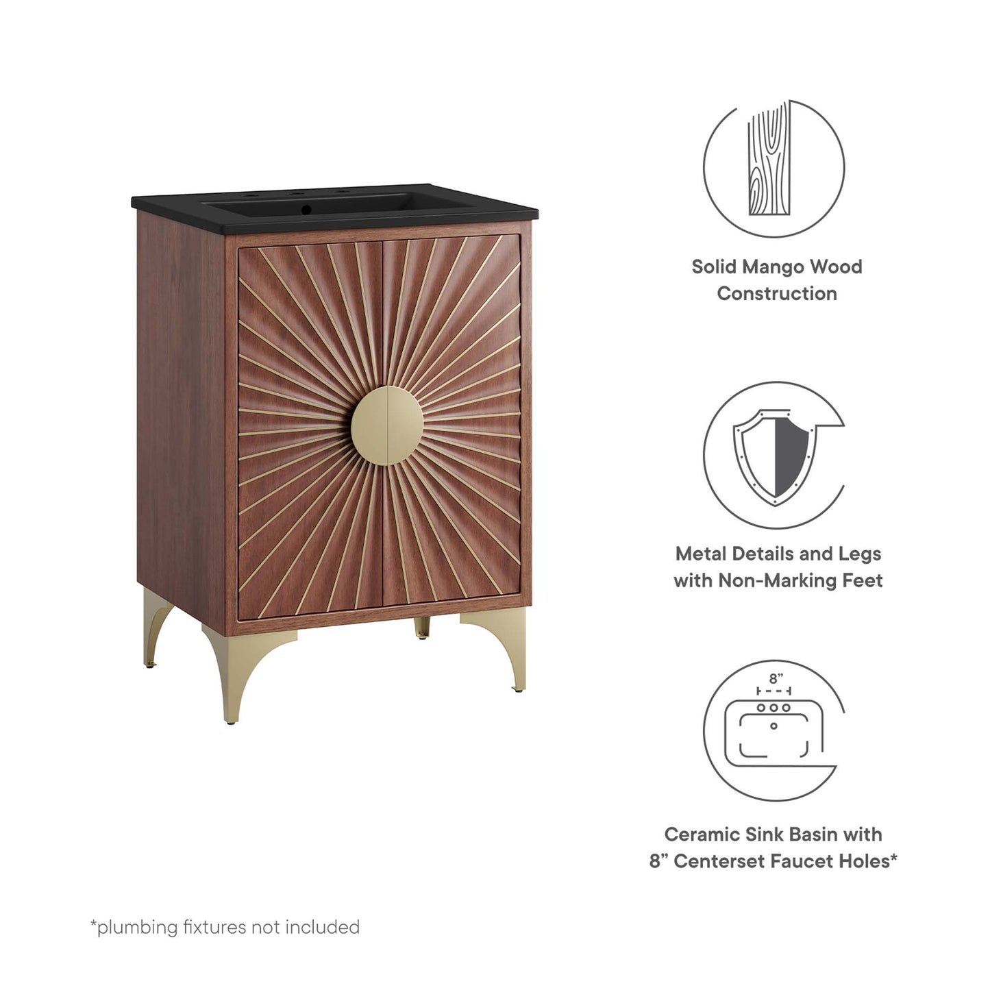 Modway, Daylight 24" Bathroom Vanity