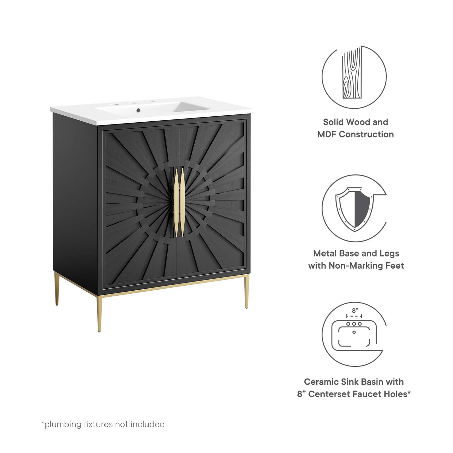 Modway, Awaken 30" Bathroom Vanity