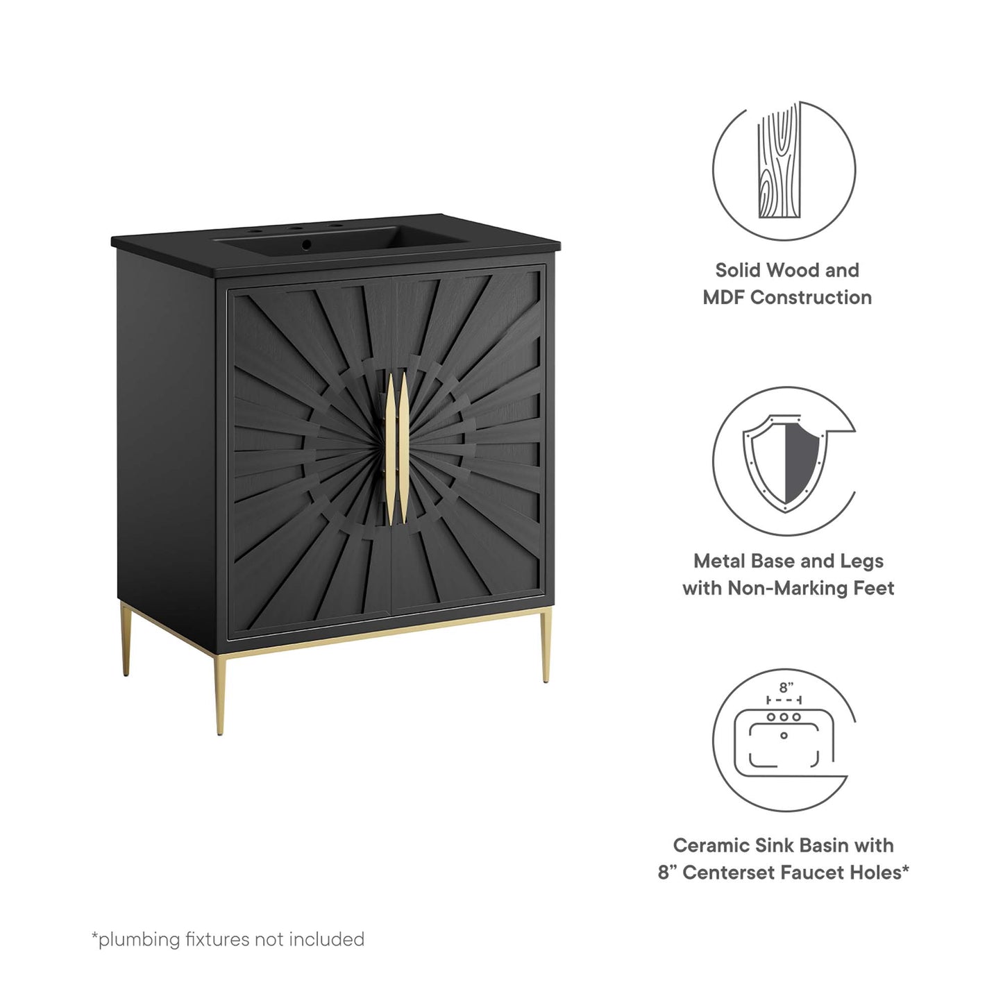 Modway, Awaken 30" Bathroom Vanity