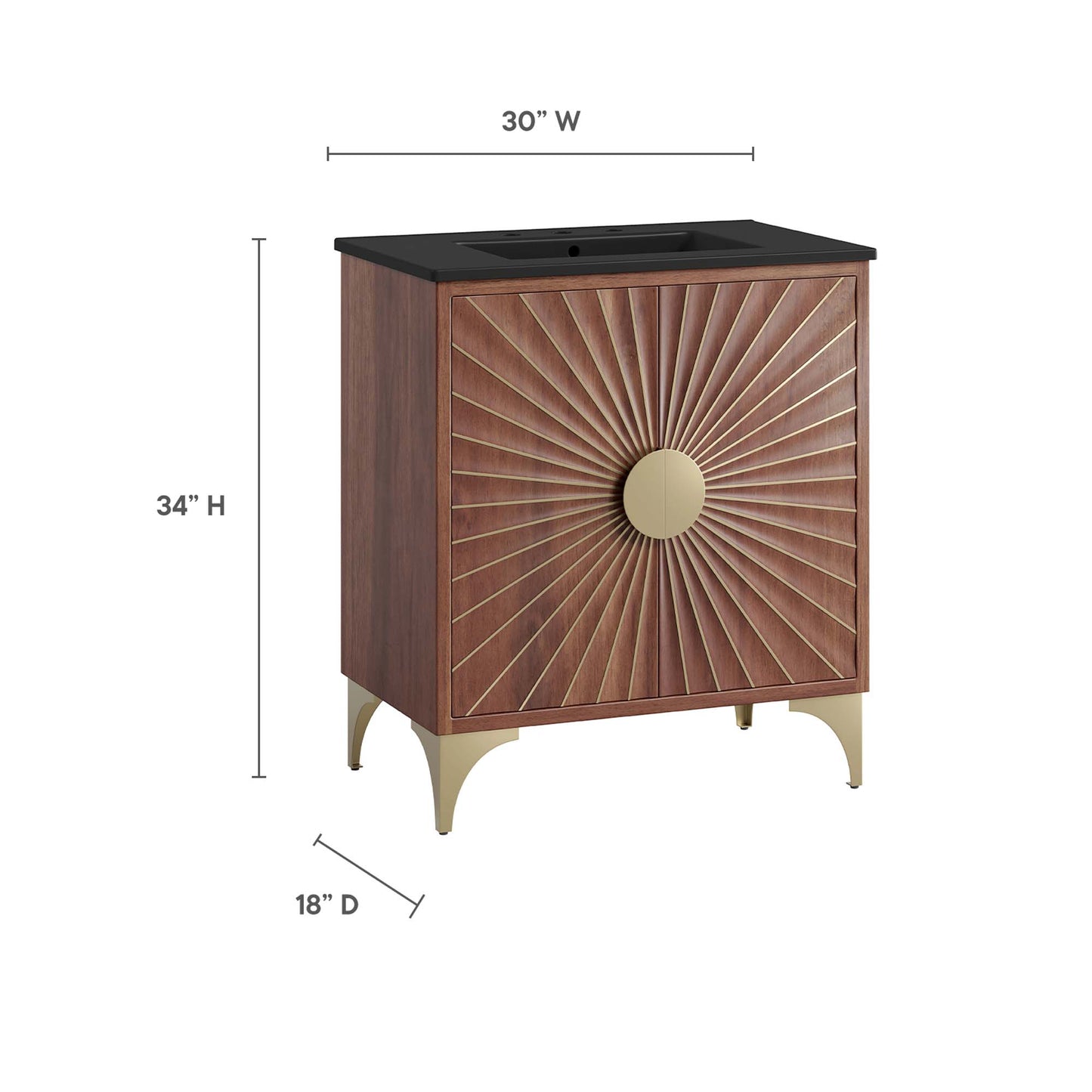 Modway, Daylight 30" Bathroom Vanity