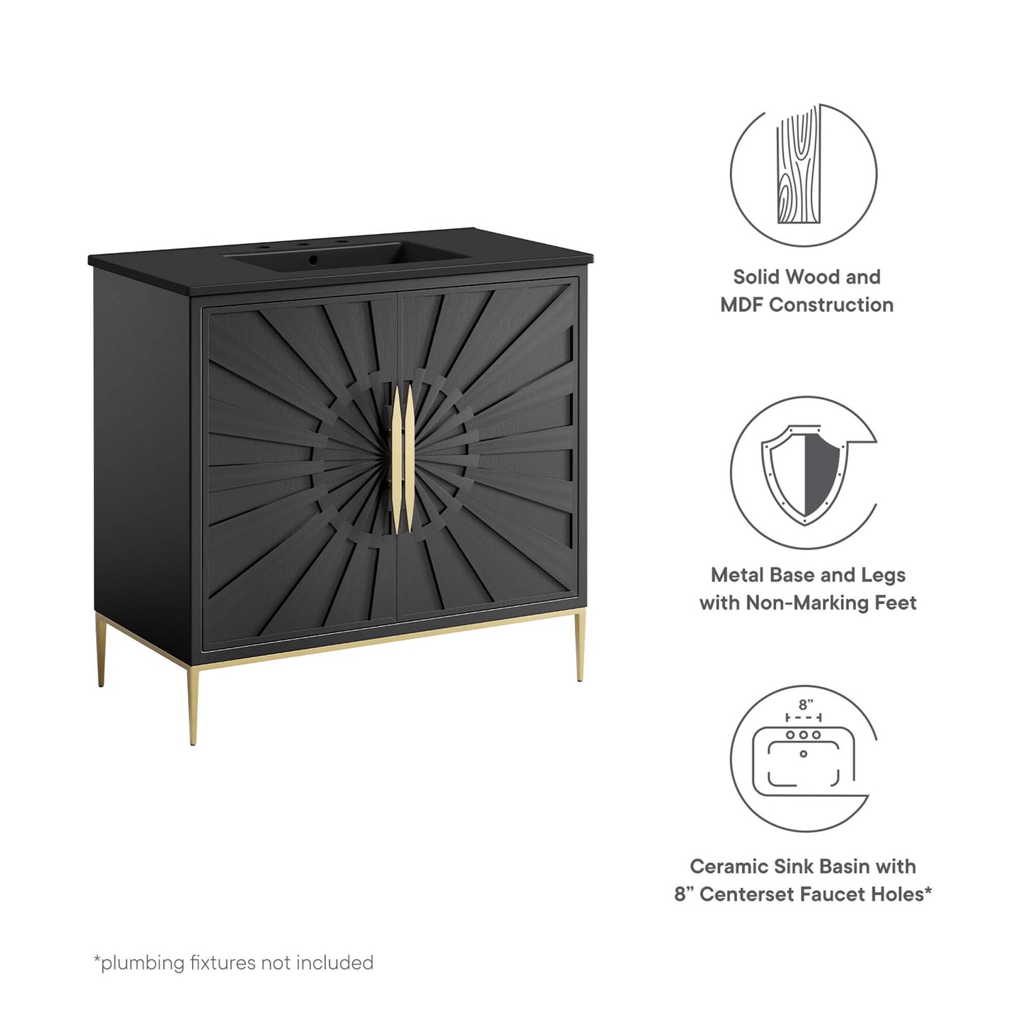 Modway, Awaken 36" Bathroom Vanity