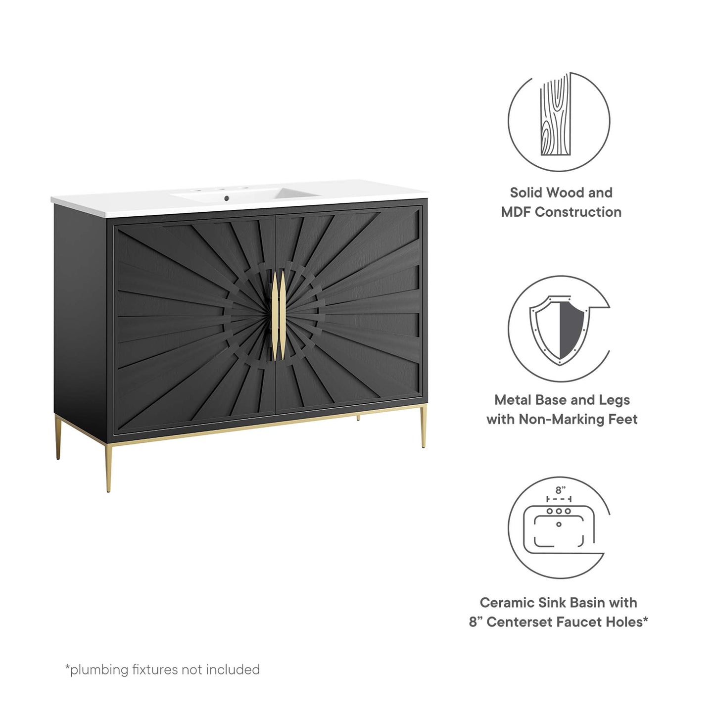 Modway, Awaken 48" Bathroom Vanity