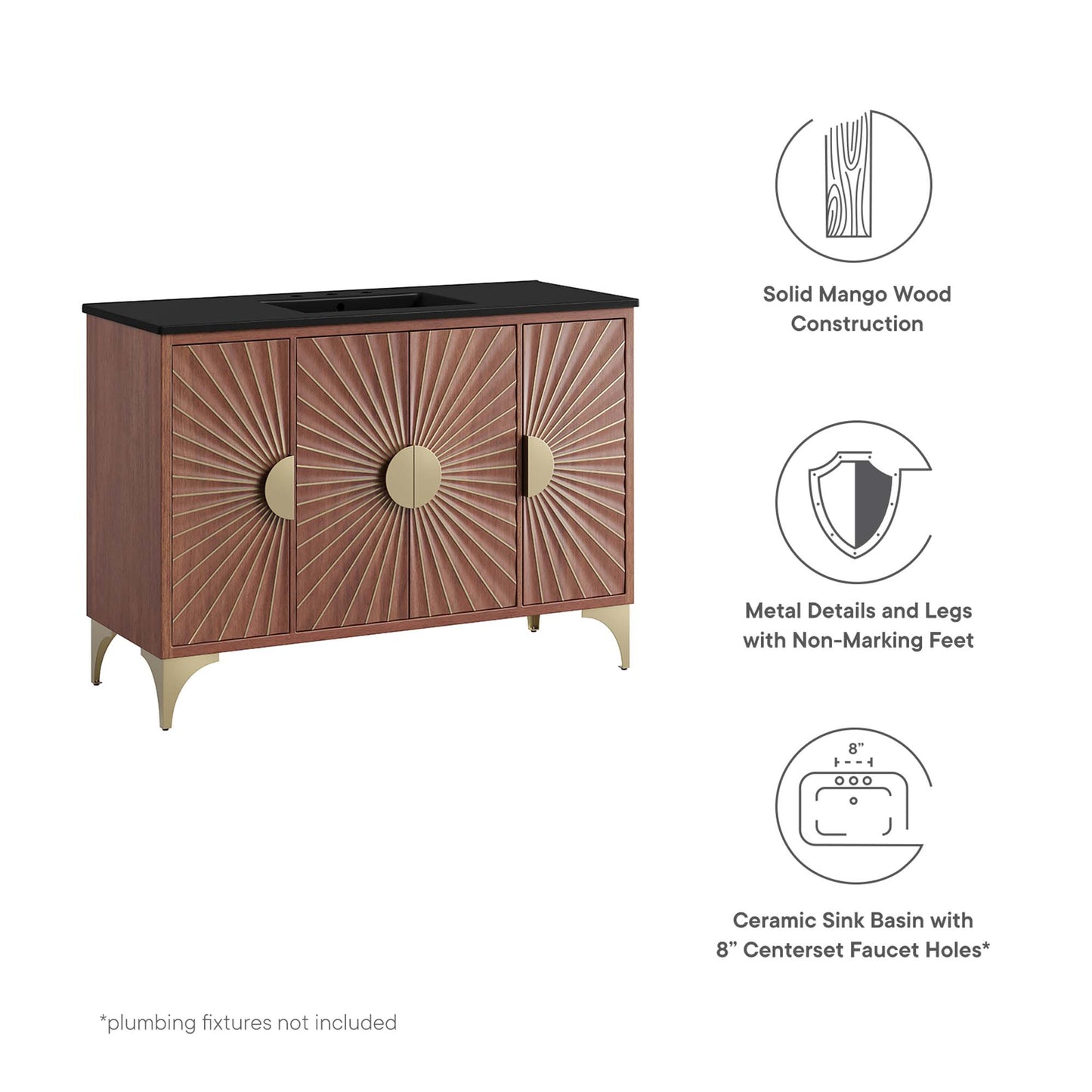 Modway, Daylight 48" Bathroom Vanity