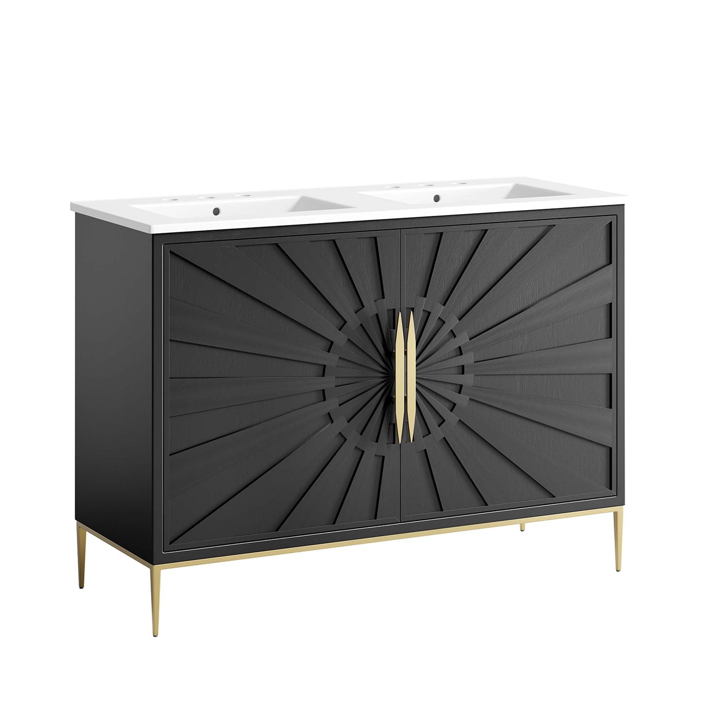 Modway, Awaken 48" Double Sink Bathroom Vanity