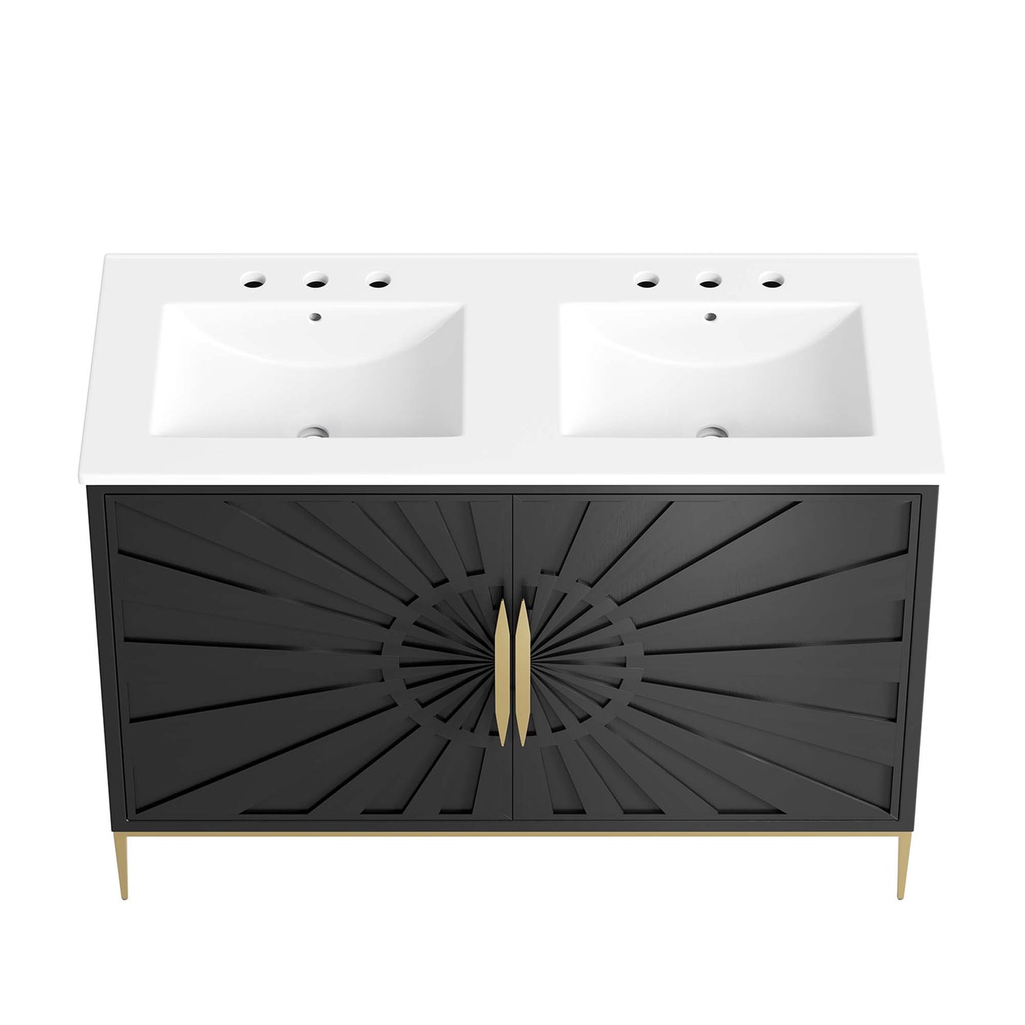 Modway, Awaken 48" Double Sink Bathroom Vanity