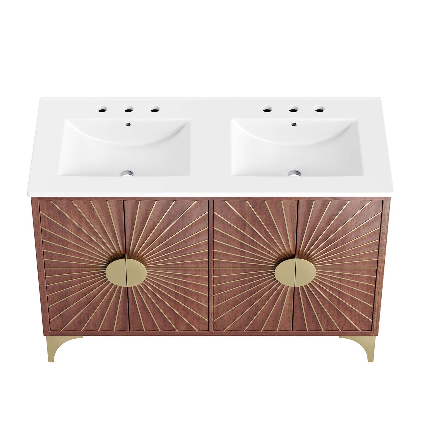 Modway, Daylight 48" Double Sink Bathroom Vanity