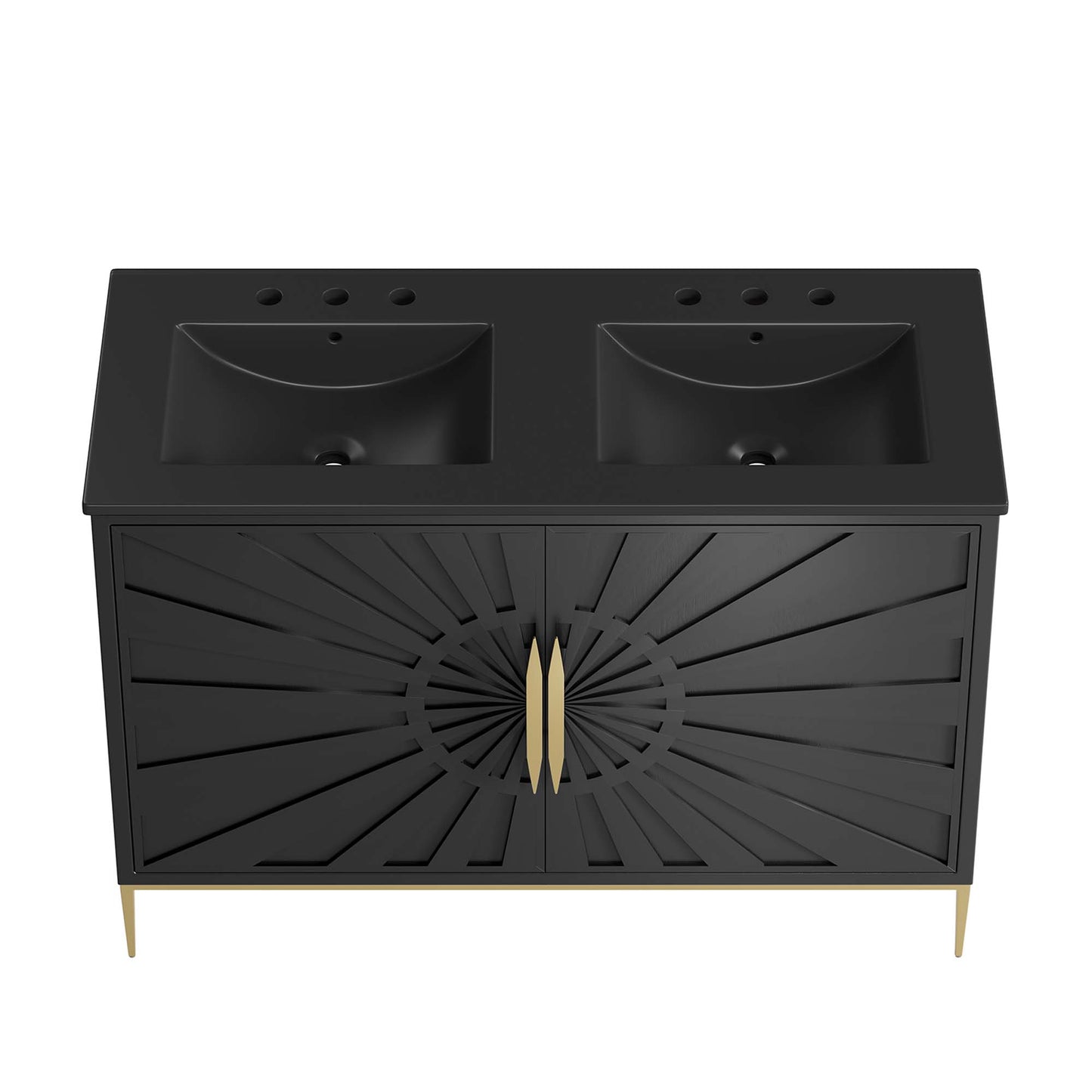 Modway, Awaken 48" Double Sink Bathroom Vanity