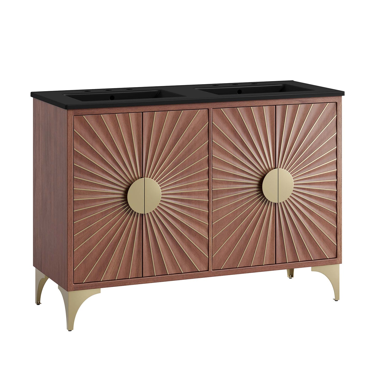 Modway, Daylight 48" Double Sink Bathroom Vanity