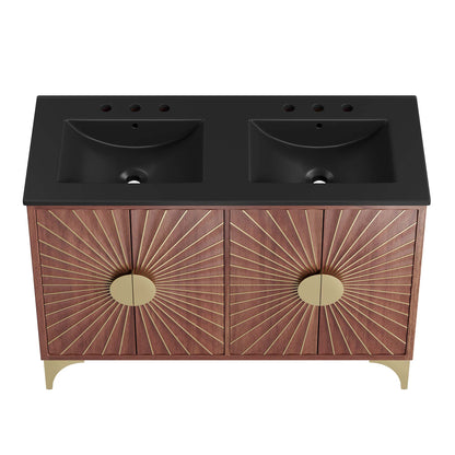 Modway, Daylight 48" Double Sink Bathroom Vanity
