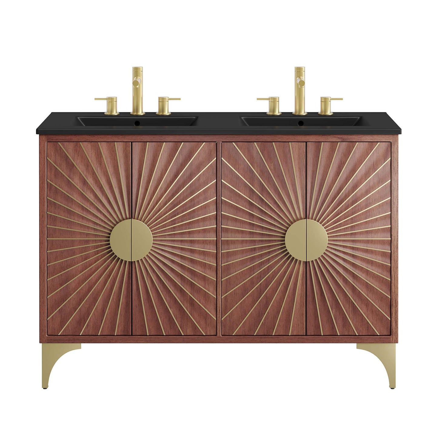 Modway, Daylight 48" Double Sink Bathroom Vanity